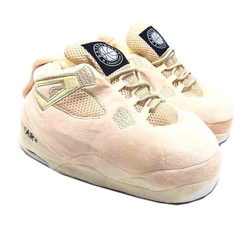 'Tan 4s' Sneaker Slippers