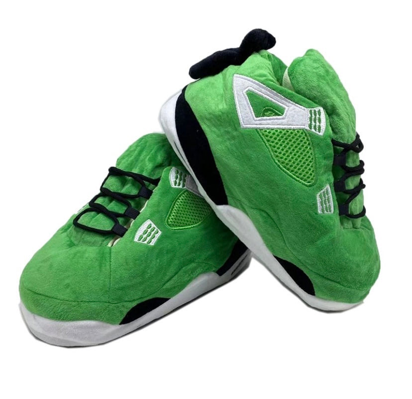 'Green Goblins' Sneaker Slippers