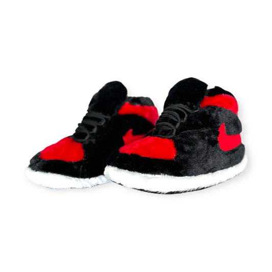 'OG' Red - Black Sneaker Slippers - Trend Sellers