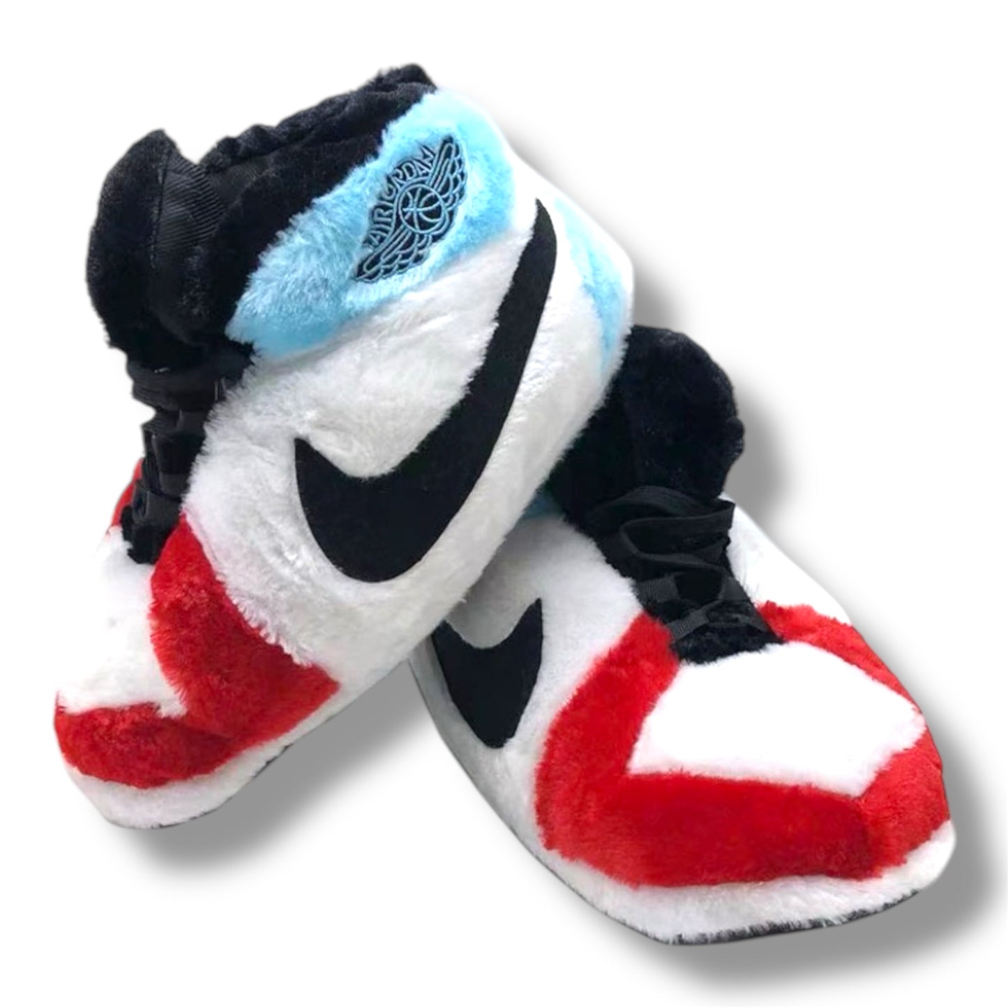 'OG Baby Blue Reds' Sneaker Slippers