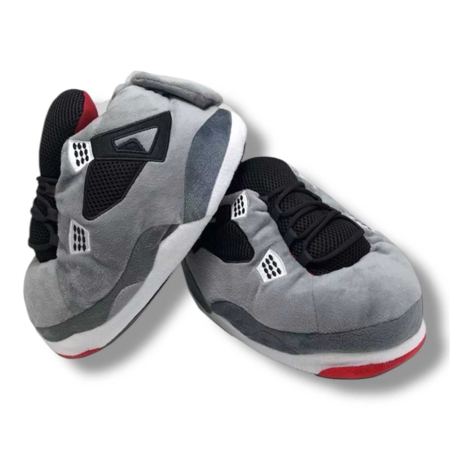 'Cool Grey' Sneaker Slippers