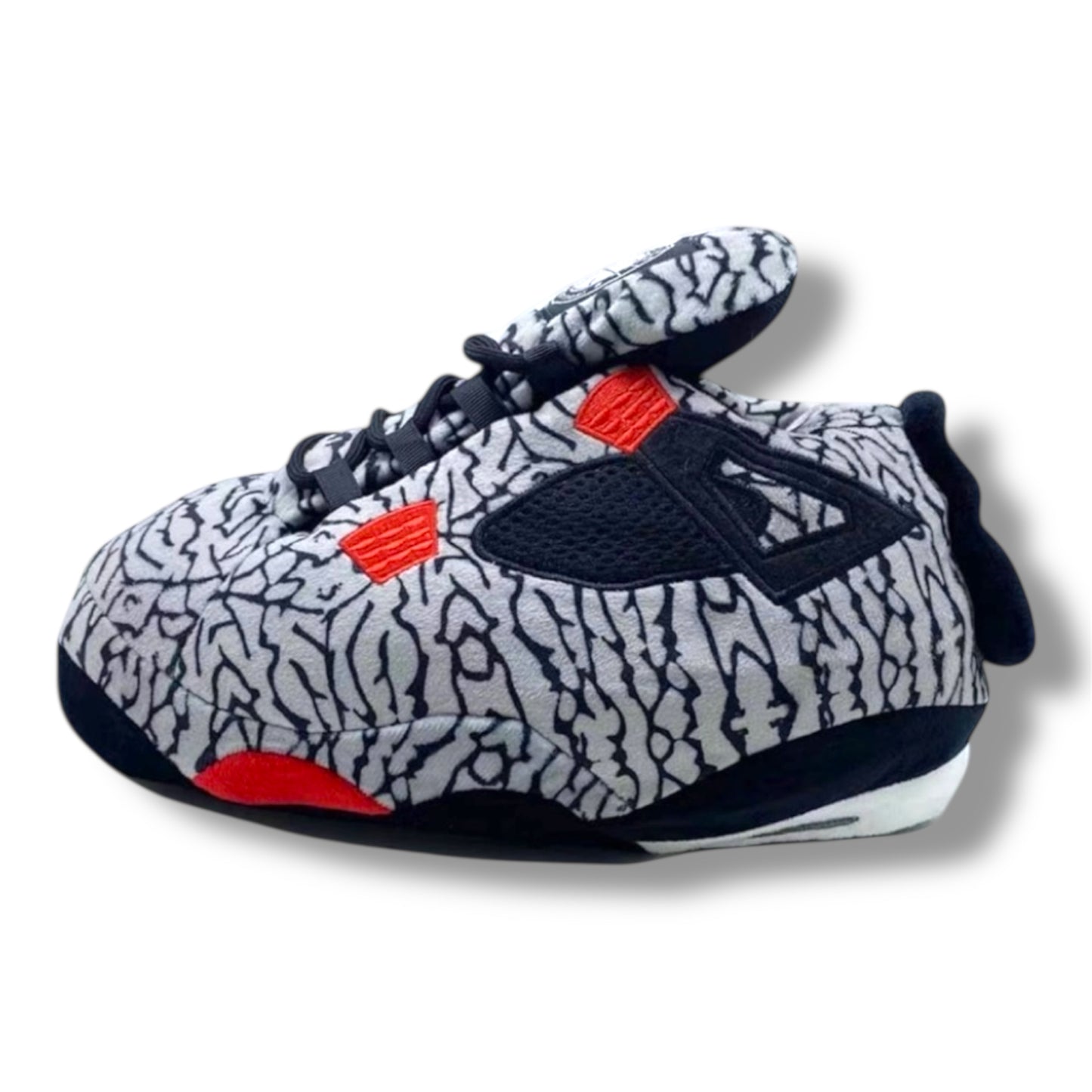 'Zebra 4s' Sneaker Slippers