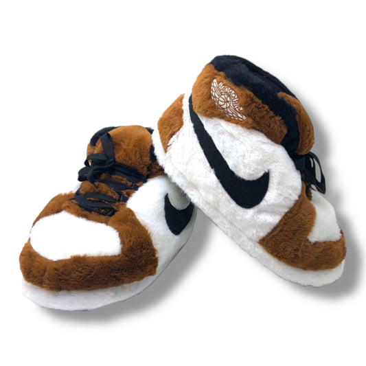 'OG' Brown Sneaker Slippers - Trend Sellers
