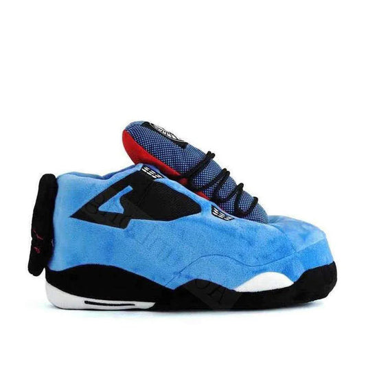 Retro 'Blue 4s' Sneaker Slippers - Trend Sellers