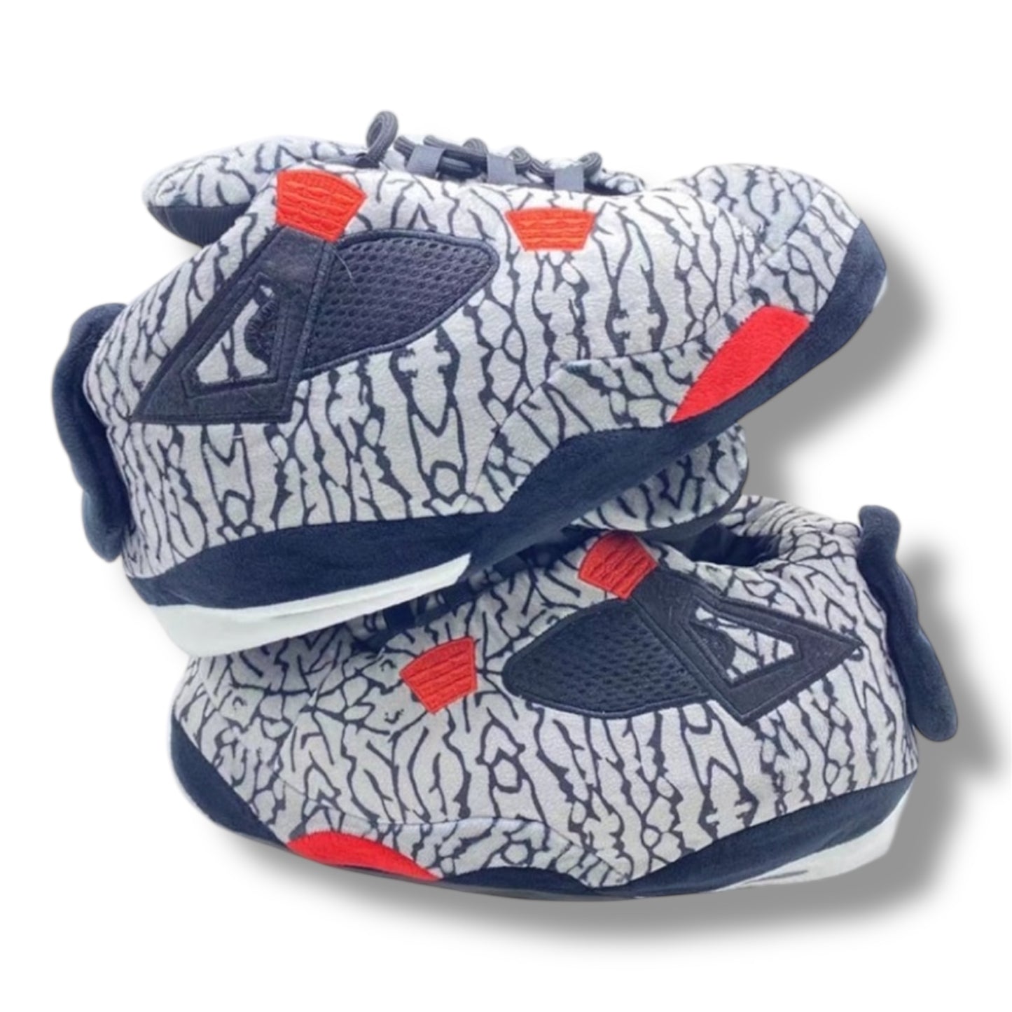 'Zebra 4s' Sneaker Slippers