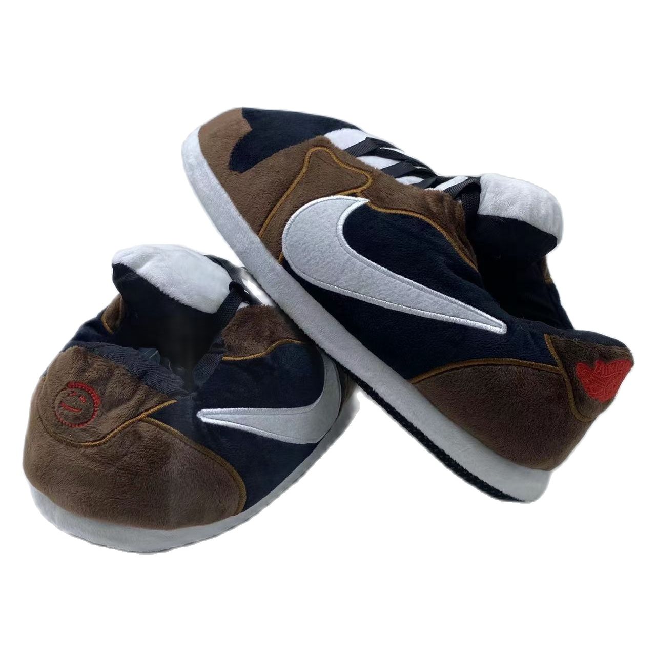Low 'OG' Brown-Black Sneaker Slippers