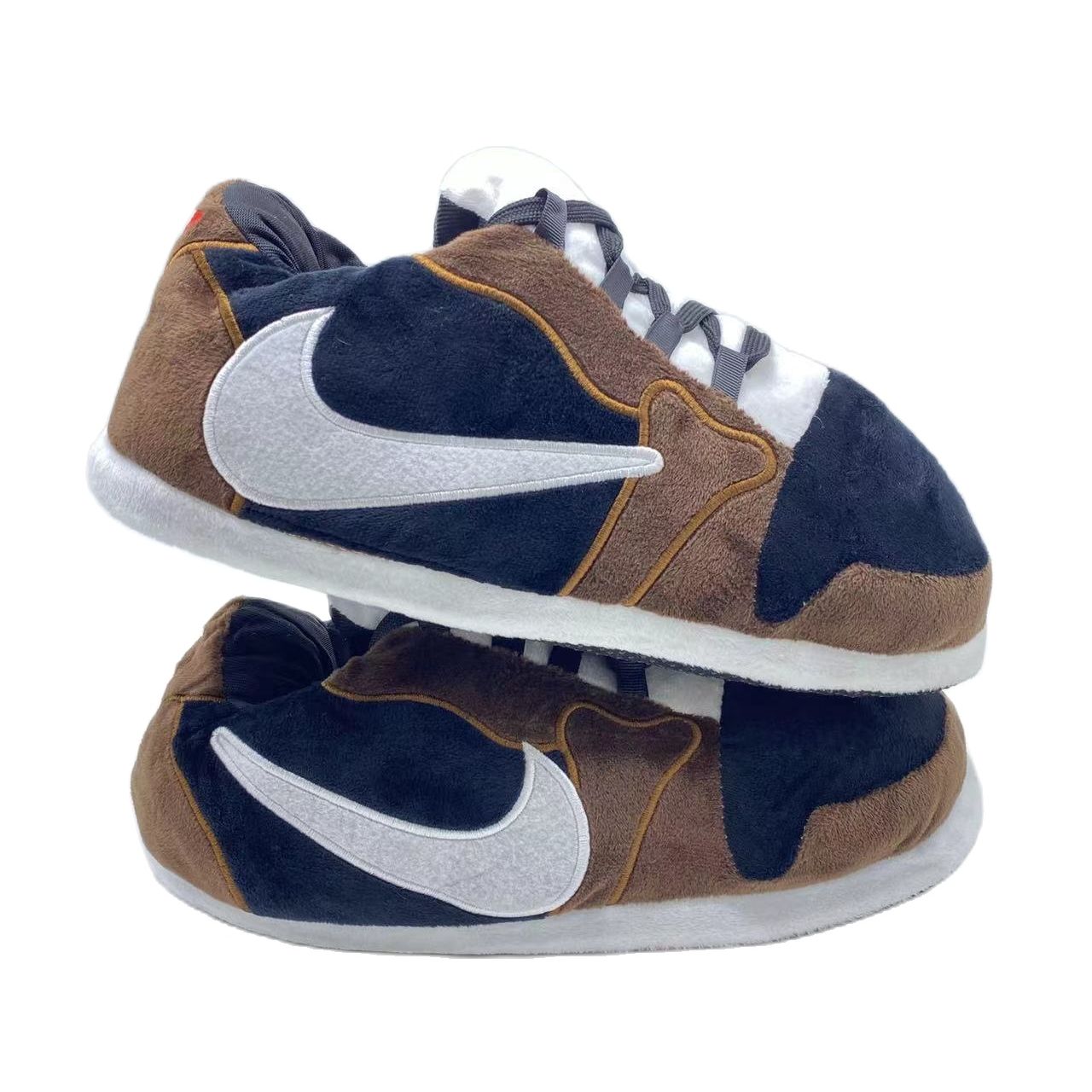 Low 'OG' Brown-Black Sneaker Slippers