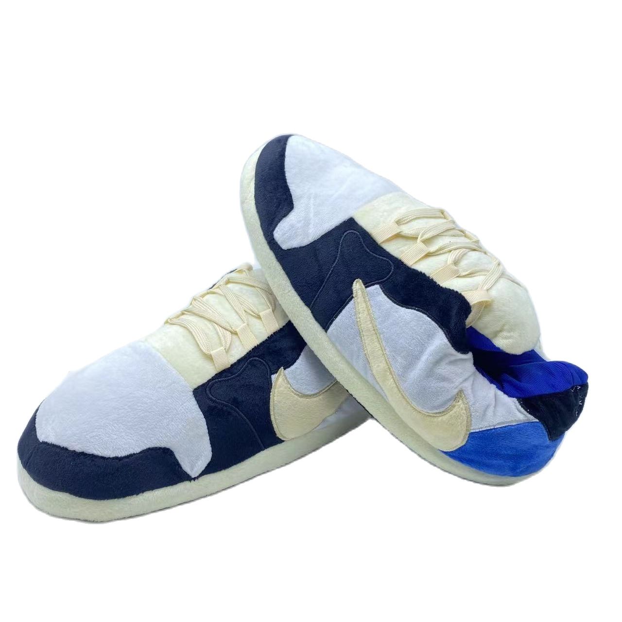 Low 'OG' Blue-White Sneaker Slippers
