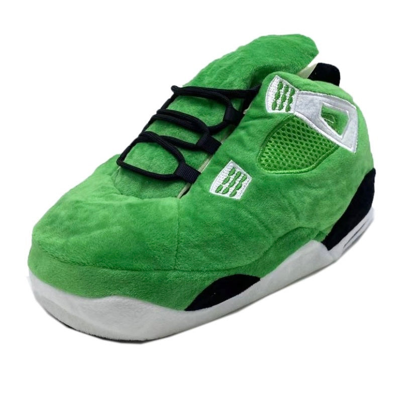 'Green Goblins' Sneaker Slippers
