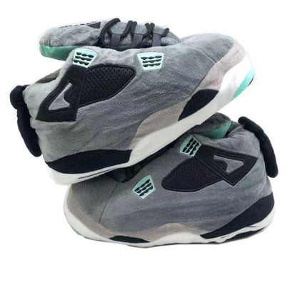 'Cool Grey' Sneaker Slippers