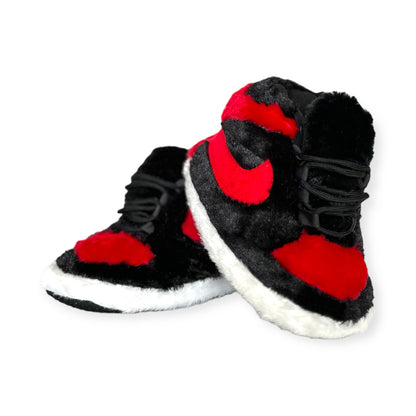 'OG' Red-Black Sneaker Slippers