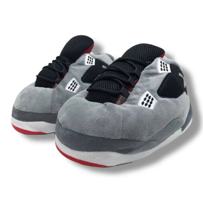 'Cool Grey' Sneaker Slippers