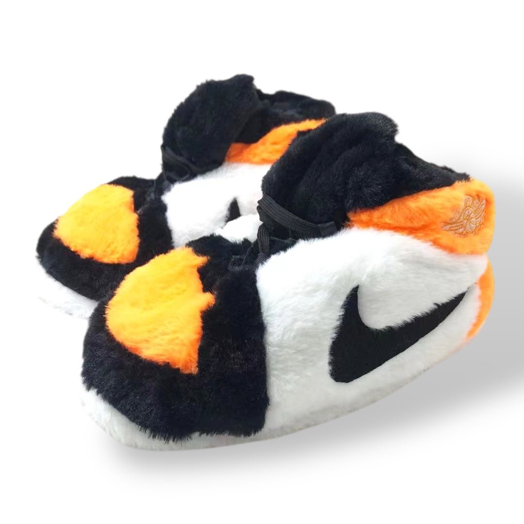 'OG' Orange Sneaker Slippers - Trend Sellers