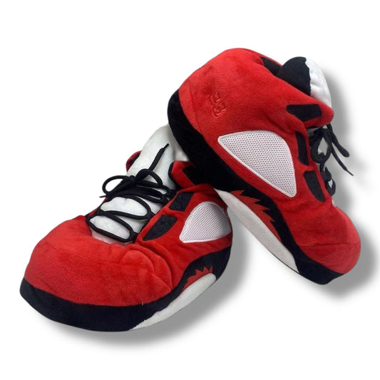 'Red 23s' Sneaker Slippers