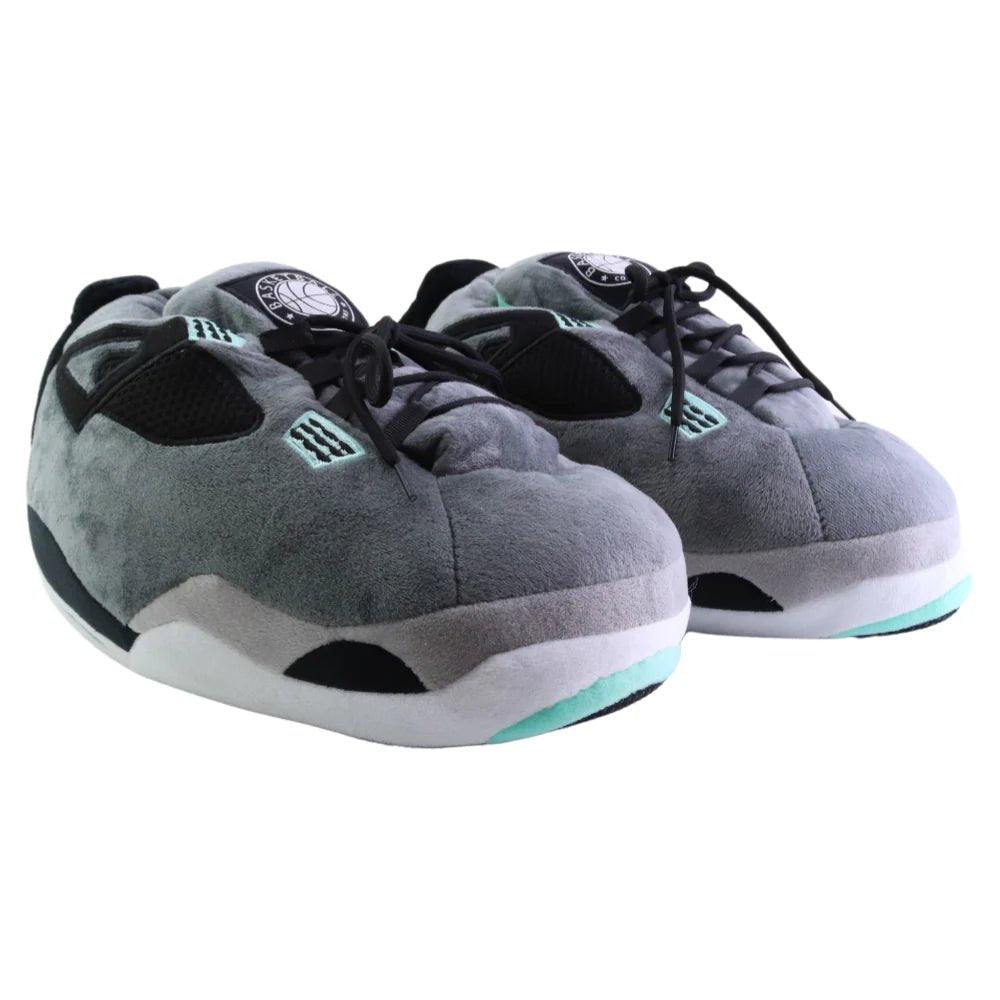 Retro 'Cool Grey 4s' Sneaker Slippers - Trend Sellers