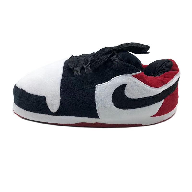 Low 'OG' Red-White Sneaker Slippers