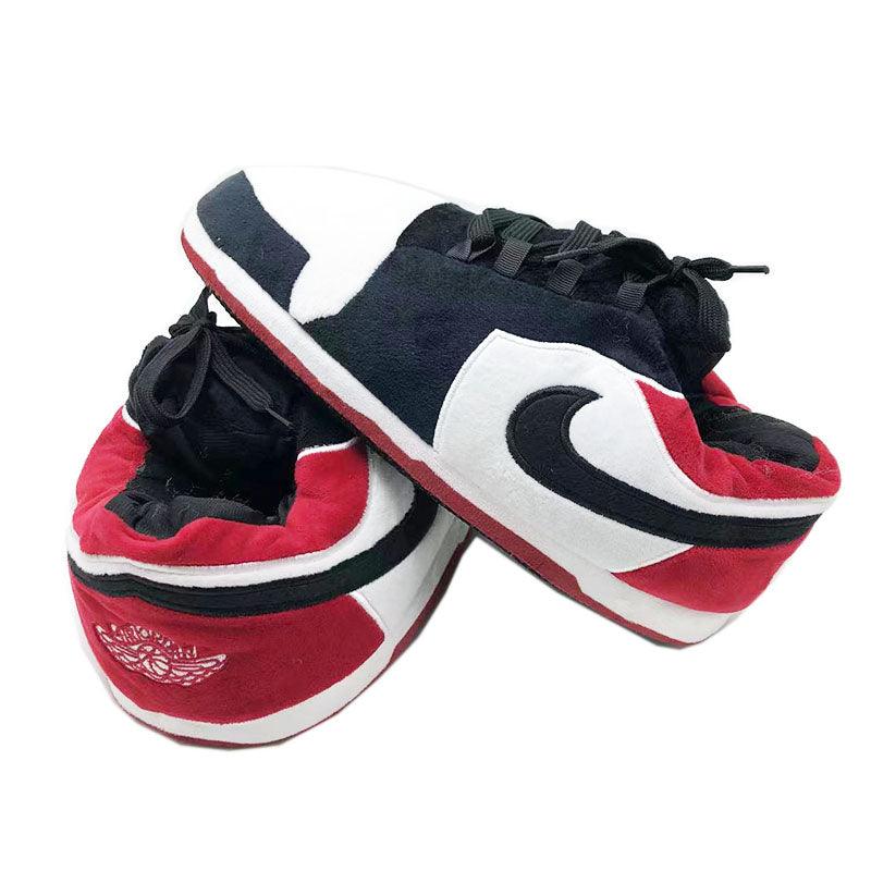 Low 'OG' Red-White Sneaker Slippers