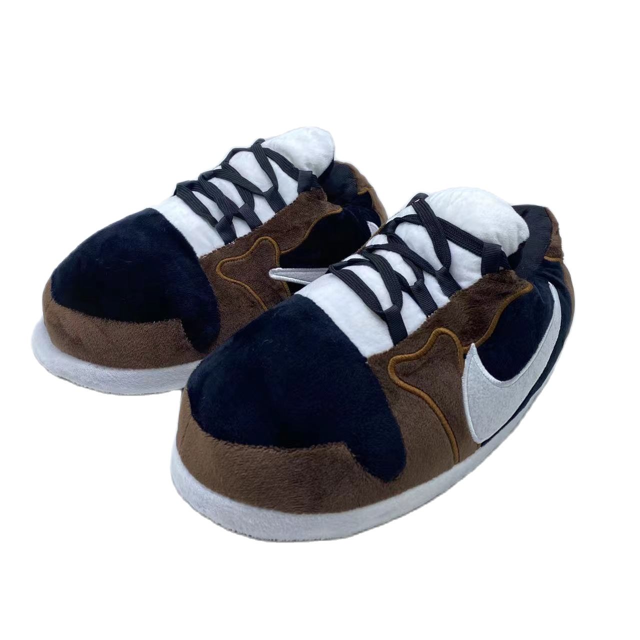 Low 'OG' Brown-Black Sneaker Slippers