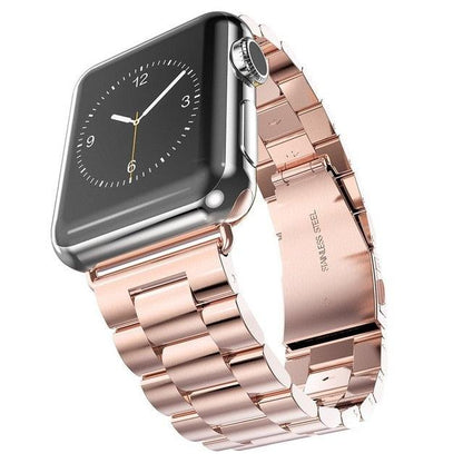 Luxury Stainless Steel Apple Watch Link Bracelet Band