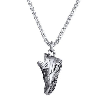 "J4" Gold Plated Sneaker Pendant