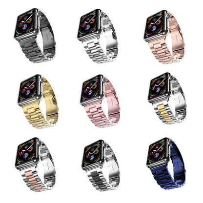 Luxury Stainless Steel Apple Watch Link Bracelet Band