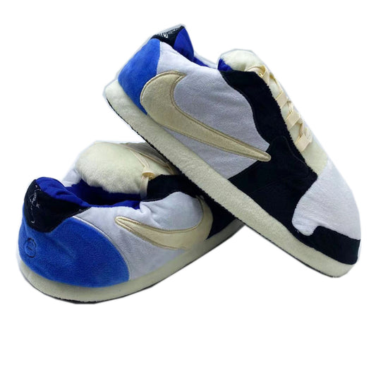 Low 'OG'  Blue-White Sneaker Slippers